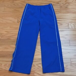 Athleta Girl Tear Away Track Pant Varsity/White Size L/12 NWOT